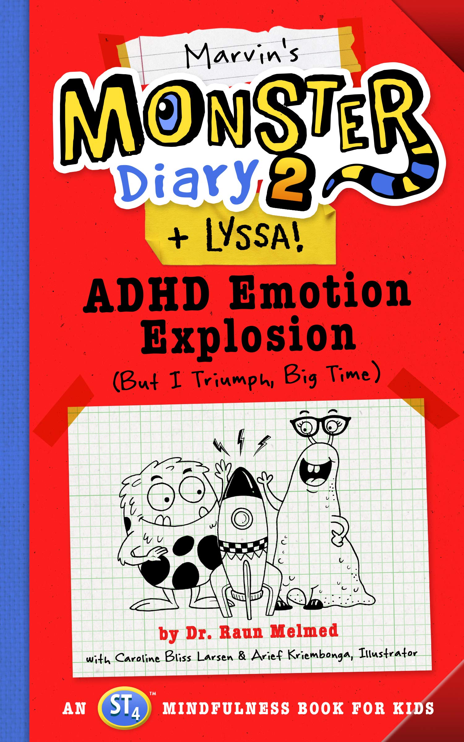Marvin's Monster Diary 2 (+ Lyssa): ADHD Emotion Explosion (But I Triumph, Big Time)