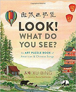 Look! What Do You See?: An Art Puzzle Book of American and Chinese Songs